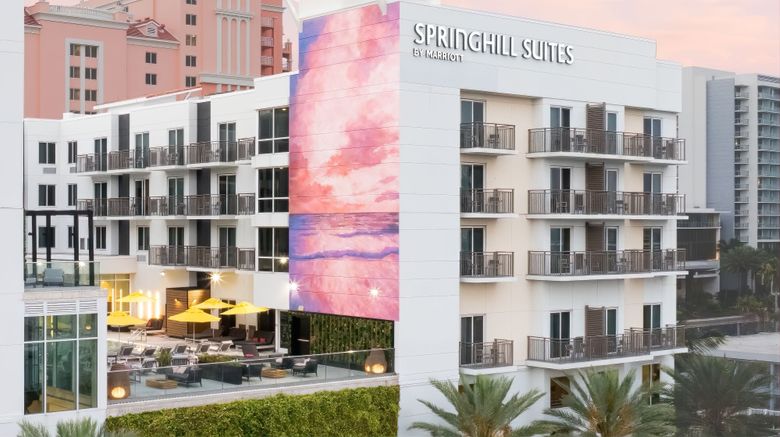 <b>SpringHill Suites Clearwater Beach Exterior</b>. Images powered by <a href="https://www.leonardoworldwide.com/" title="Leonardo Worldwide" target="_blank">Leonardo</a>.