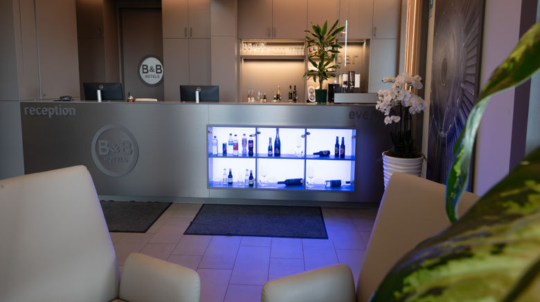 <b>B&B Hotel Wiener Neudorf Lobby</b>. Images powered by <a href="https://www.leonardoworldwide.com/" title="Leonardo Worldwide" target="_blank">Leonardo</a>.