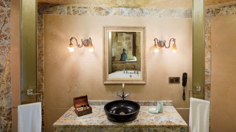 <b>Tafoni Cave Hotel Lobby</b>. Images powered by <a href="https://www.leonardoworldwide.com/" title="Leonardo Worldwide" target="_blank">Leonardo</a>.