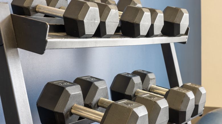 <b>Holiday Inn Express Hotel & Suites Health Club</b>. Images powered by <a href="https://www.leonardoworldwide.com/" title="Leonardo Worldwide" target="_blank">Leonardo</a>.