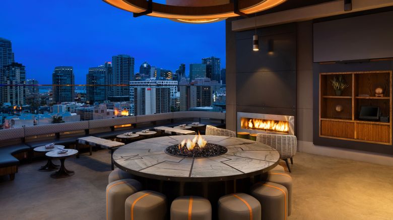 <b>Courtyard San Diego Gaslamp Restaurant</b>. Images powered by <a href="https://www.leonardoworldwide.com/" title="Leonardo Worldwide" target="_blank">Leonardo</a>.