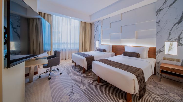 St Giles Boulevard Hotel Room