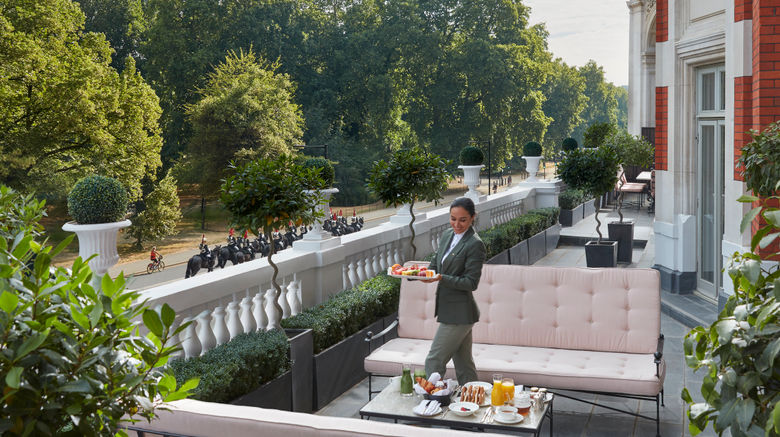 <b>Mandarin Oriental Hyde Park, London Exterior</b>. Images powered by <a href="https://www.leonardoworldwide.com/" title="Leonardo Worldwide" target="_blank">Leonardo</a>.
