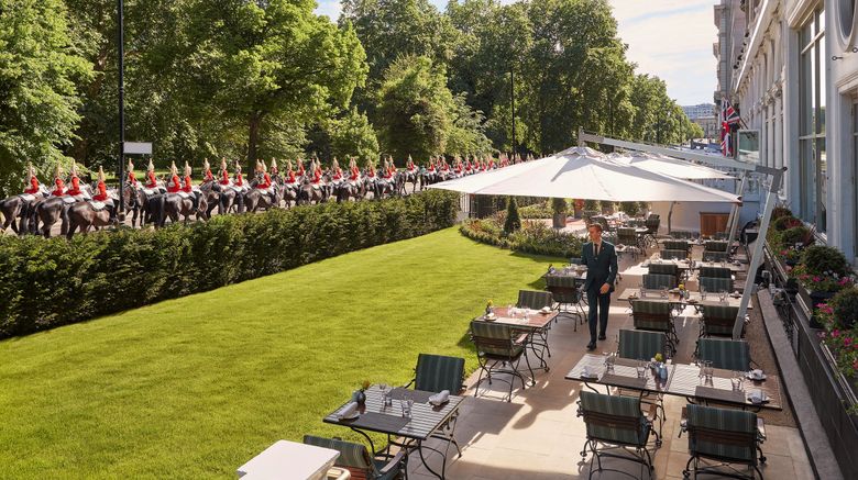 <b>Mandarin Oriental Hyde Park, London Exterior</b>. Images powered by <a href="https://www.leonardoworldwide.com/" title="Leonardo Worldwide" target="_blank">Leonardo</a>.