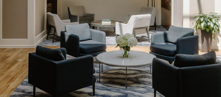 Club Quarters in Philadelphia Lobby