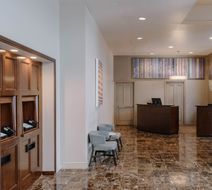 Club Quarters in Philadelphia Lobby