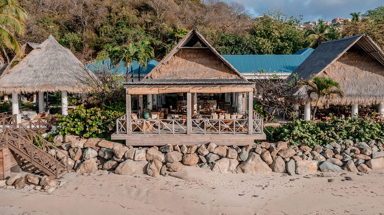<b>Soho Beach House Canouan Exterior</b>. Images powered by <a href="https://www.leonardoworldwide.com/" title="Leonardo Worldwide" target="_blank">Leonardo</a>.