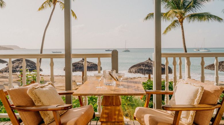<b>Soho Beach House Canouan Exterior</b>. Images powered by <a href="https://www.leonardoworldwide.com/" title="Leonardo Worldwide" target="_blank">Leonardo</a>.
