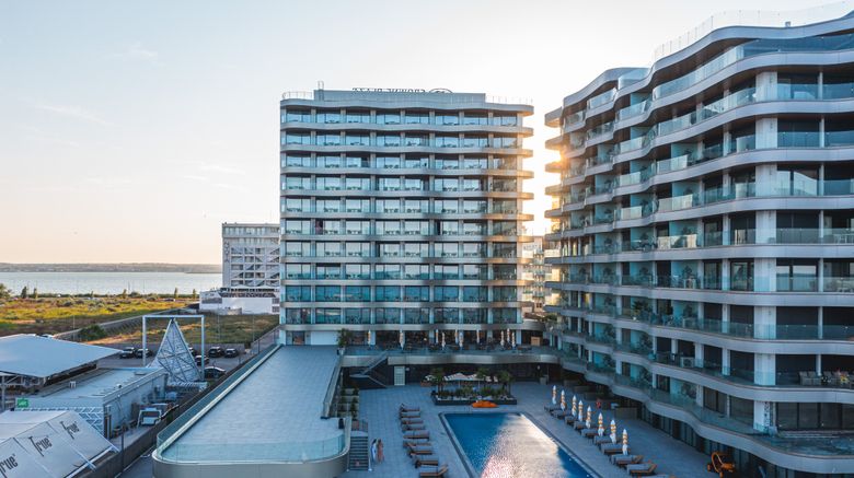 Crowne Plaza Constanta Mamaia Exterior. Images powered by <a href="https://www.leonardoworldwide.com" target="_blank" rel="noopener">Leonardo</a>.