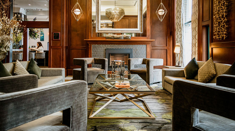 <b>The Magnolia Hotel & Spa Lobby</b>. Images powered by <a href="https://www.leonardoworldwide.com/" title="Leonardo Worldwide" target="_blank">Leonardo</a>.
