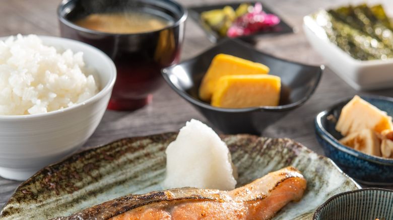<b>Hotel Mystays Premier Omori Restaurant</b>. Images powered by <a href="https://www.leonardoworldwide.com/" title="Leonardo Worldwide" target="_blank">Leonardo</a>.