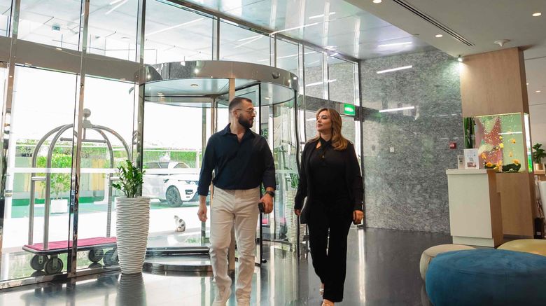 <b>Citadines Metro Central Dubai Lobby</b>. Images powered by <a href="https://www.leonardoworldwide.com/" title="Leonardo Worldwide" target="_blank">Leonardo</a>.