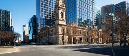 Adelaide Marriott Hotel Exterior