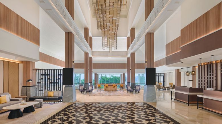 <b>Sheraton Jakarta Soekarno Hatta Airport Lobby</b>. Images powered by <a href="https://www.leonardoworldwide.com/" title="Leonardo Worldwide" target="_blank">Leonardo</a>.