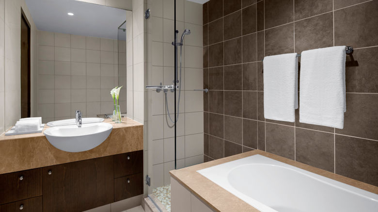 <b>InterContinental Residence Suites Dubai Room</b>. Images powered by <a href="https://www.leonardoworldwide.com/" title="Leonardo Worldwide" target="_blank">Leonardo</a>.
