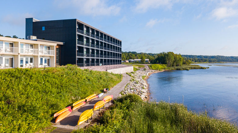 Terrace Bay Hotel Exterior. Images powered by <a href="https://www.leonardoworldwide.com" target="_blank" rel="noopener">Leonardo</a>.