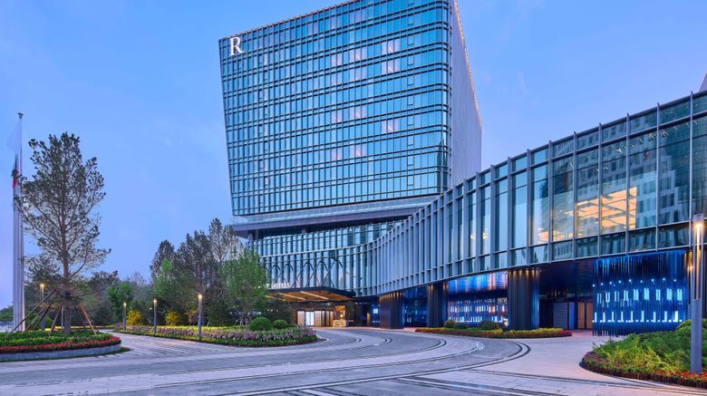 <b>Renaissance Beijing Haidian Hotel Exterior</b>. Images powered by <a href="https://www.leonardoworldwide.com/" title="Leonardo Worldwide" target="_blank">Leonardo</a>.