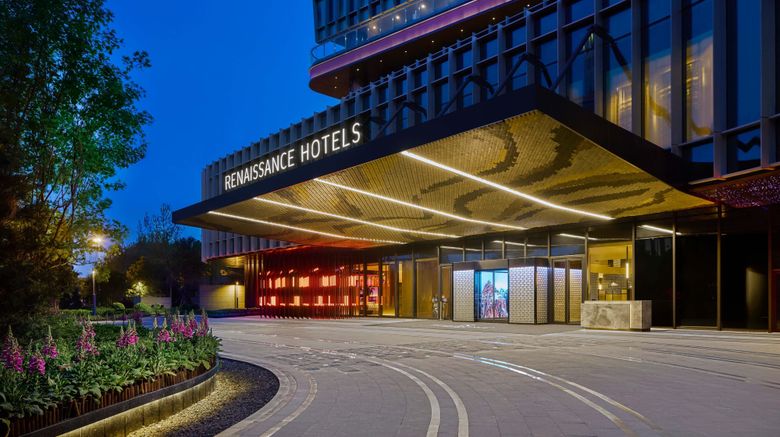 <b>Renaissance Beijing Haidian Hotel Exterior</b>. Images powered by <a href="https://www.leonardoworldwide.com/" title="Leonardo Worldwide" target="_blank">Leonardo</a>.