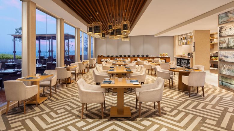 <b>Marriott Executive Apartments Hyderabad Restaurant</b>. Images powered by <a href="https://www.leonardoworldwide.com/" title="Leonardo Worldwide" target="_blank">Leonardo</a>.