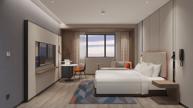 <b>Holiday Inn Express Chongqing Tongliang Room</b>. Images powered by <a href="https://www.leonardoworldwide.com/" title="Leonardo Worldwide" target="_blank">Leonardo</a>.
