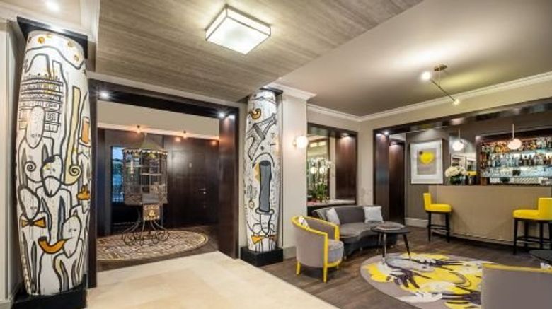 <b>Hotel Le Marquis Eiffel Lobby</b>. Images powered by <a href="https://www.leonardoworldwide.com/" title="Leonardo Worldwide" target="_blank">Leonardo</a>.