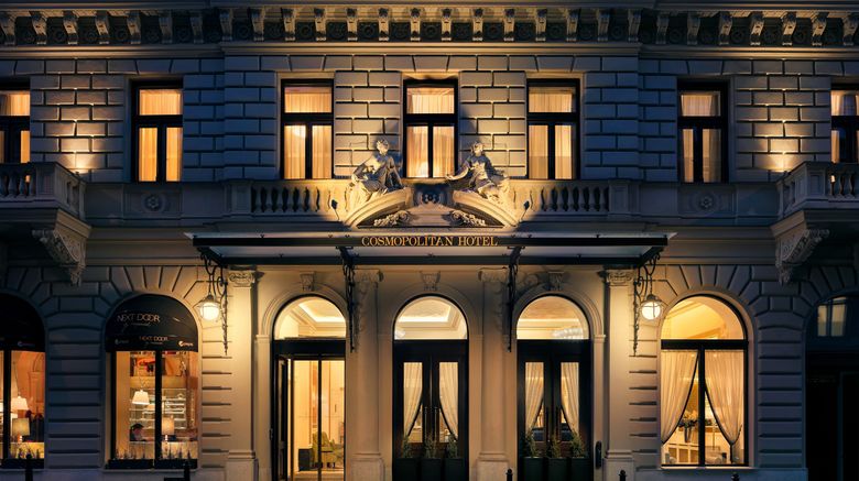 <b>Cosmopolitan Hotel Exterior</b>. Images powered by <a href="https://www.leonardoworldwide.com/" title="Leonardo Worldwide" target="_blank">Leonardo</a>.