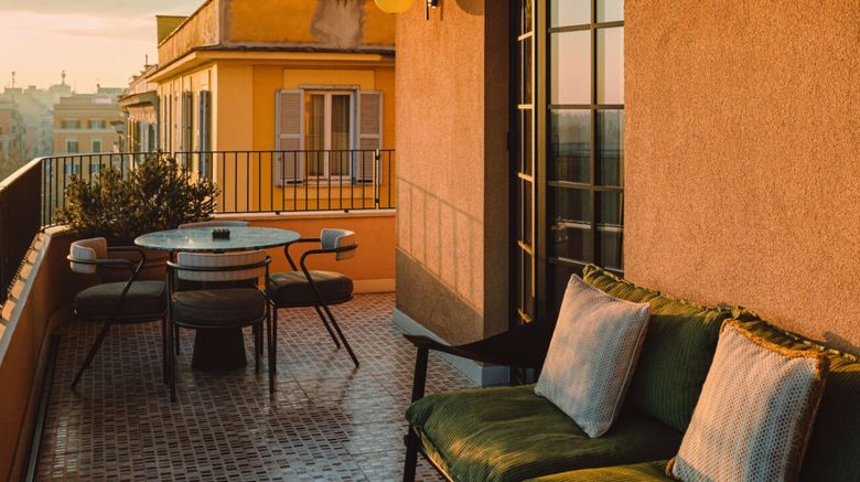<b>Soho House Rome Exterior</b>. Images powered by <a href="https://www.leonardoworldwide.com/" title="Leonardo Worldwide" target="_blank">Leonardo</a>.