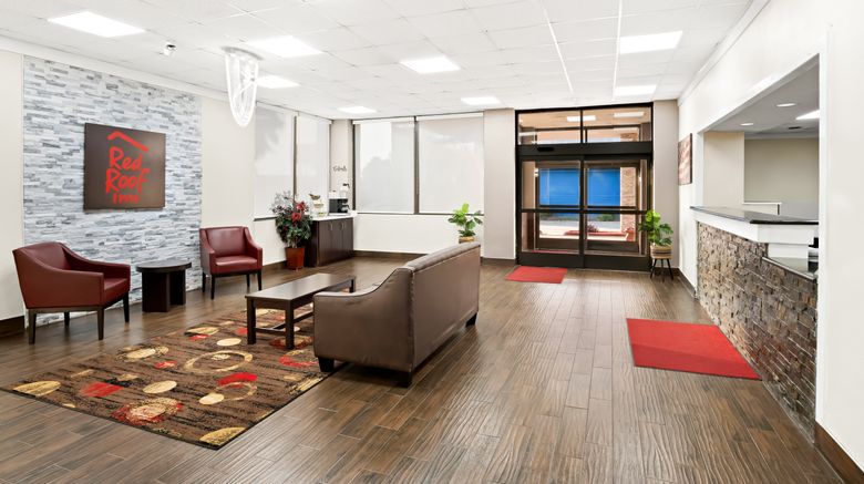 <b>Red Roof Inn & Conference Cntr McKinney Lobby</b>. Images powered by <a href="https://www.leonardoworldwide.com/" title="Leonardo Worldwide" target="_blank">Leonardo</a>.
