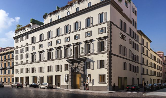Romeo Roma Hotel Exterior