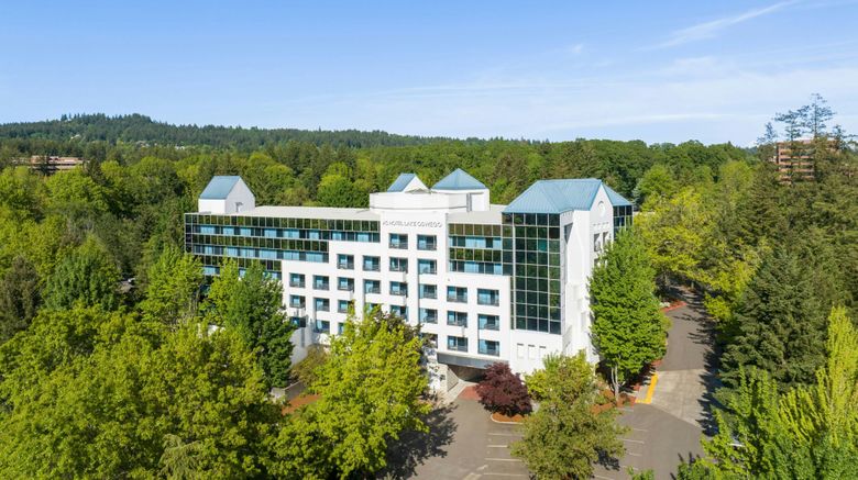 <b>AC Hotel by Marriott Portland Lake Oswego Exterior</b>. Images powered by <a href="https://www.leonardoworldwide.com/" title="Leonardo Worldwide" target="_blank">Leonardo</a>.
