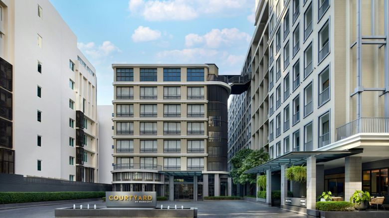 <b>Courtyard Bangkok Sukhumvit 20 Exterior</b>. Images powered by <a href="https://www.leonardoworldwide.com/" title="Leonardo Worldwide" target="_blank">Leonardo</a>.