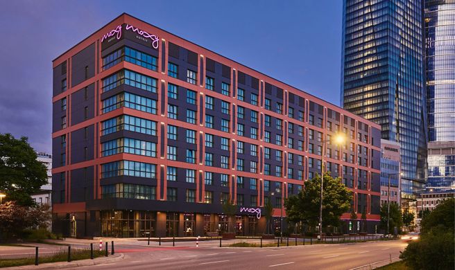 Moxy Warsaw City Exterior