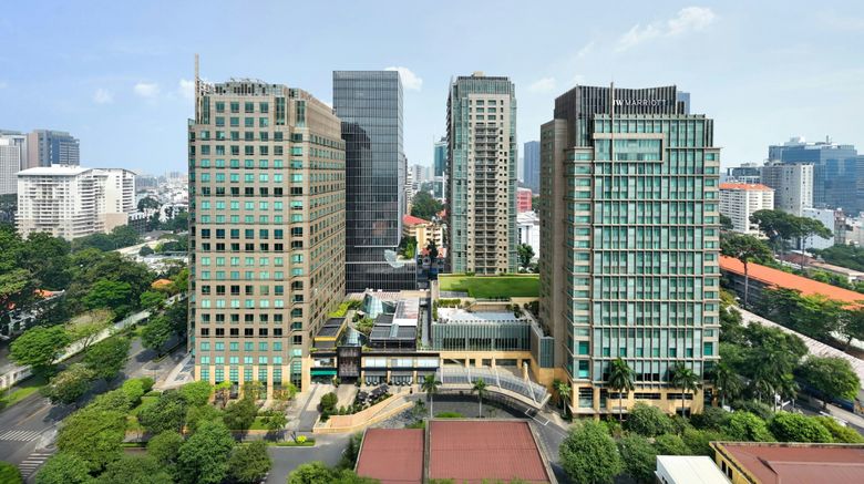 JW Marriott Hotel  and  Suites Saigon Exterior. Images powered by <a href="https://www.leonardoworldwide.com" target="_blank" rel="noopener">Leonardo</a>.