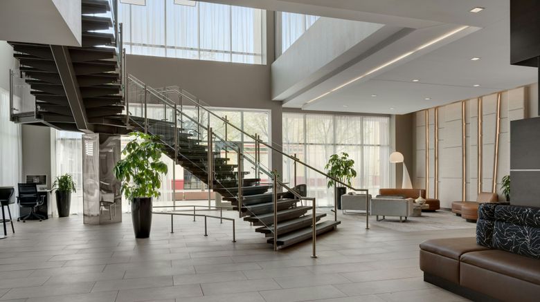 <b>AC Hotel Cincinnati at Liberty Center Lobby</b>. Images powered by <a href="https://www.leonardoworldwide.com/" title="Leonardo Worldwide" target="_blank">Leonardo</a>.
