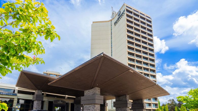 <b>Sandman Signature Hotel & Rst Vancouver Exterior</b>. Images powered by <a href="https://www.leonardoworldwide.com/" title="Leonardo Worldwide" target="_blank">Leonardo</a>.