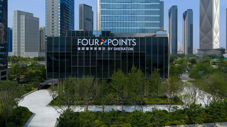 <b>Four Points Dalian Donggang Exterior</b>. Images powered by <a href="https://www.leonardoworldwide.com/" title="Leonardo Worldwide" target="_blank">Leonardo</a>.