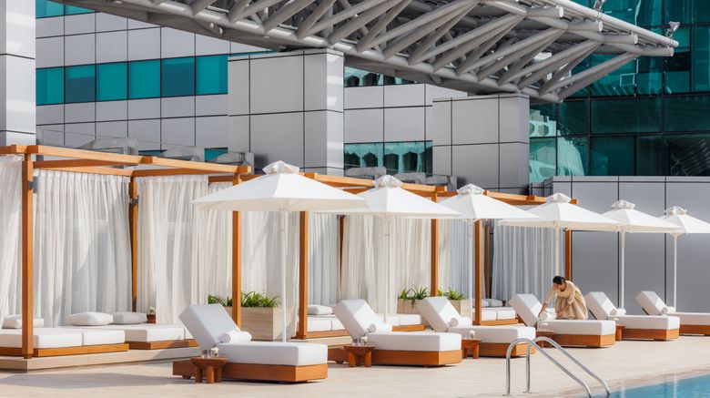 <b>Jumeirah Living World Trade Centre Pool</b>. Images powered by <a href="https://www.leonardoworldwide.com/" title="Leonardo Worldwide" target="_blank">Leonardo</a>.