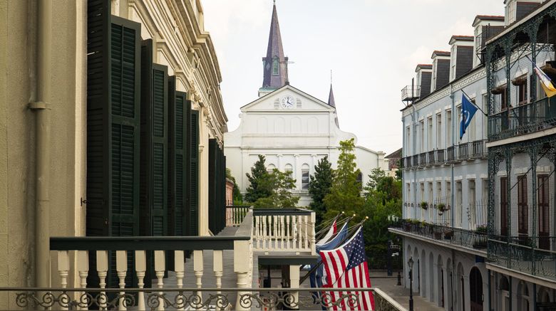 <b>Bourbon Orleans Hotel Exterior</b>. Images powered by <a href="https://www.leonardoworldwide.com/" title="Leonardo Worldwide" target="_blank">Leonardo</a>.