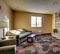 Cobblestone Inn Carrington Lobby