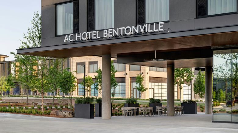 <b>AC Hotel Bentonville Exterior</b>. Images powered by <a href="https://www.leonardoworldwide.com/" title="Leonardo Worldwide" target="_blank">Leonardo</a>.