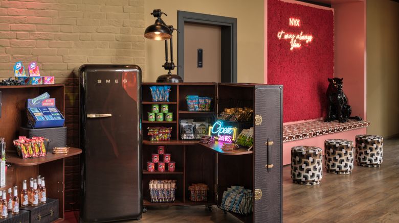 <b>NYX Berlin Kopenick by Leonardo Hotels Lobby</b>. Images powered by <a href="https://www.leonardoworldwide.com/" title="Leonardo Worldwide" target="_blank">Leonardo</a>.