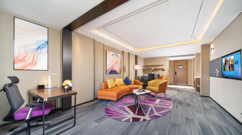 <b>Hampton by Hilton Kunming South Station Room</b>. Images powered by <a href="https://www.leonardoworldwide.com/" title="Leonardo Worldwide" target="_blank">Leonardo</a>.