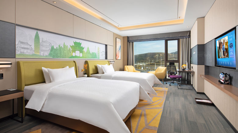 <b>Hampton by Hilton Kunming South Station Room</b>. Images powered by <a href="https://www.leonardoworldwide.com/" title="Leonardo Worldwide" target="_blank">Leonardo</a>.