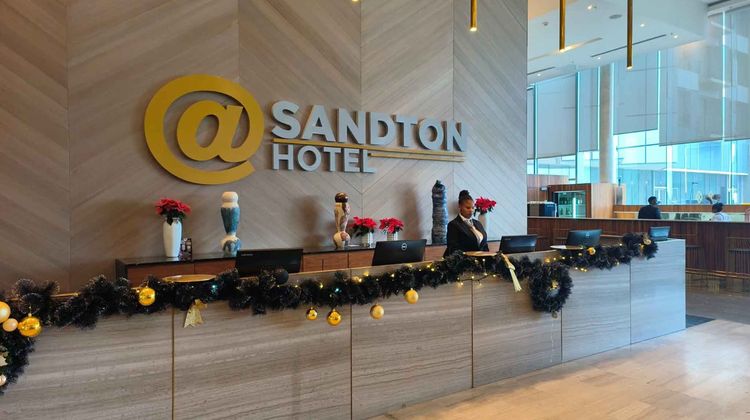@Sandton Hotel Lobby