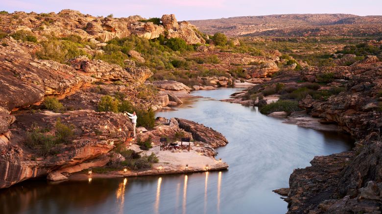 <b>Bushmans Kloof Wilderness Reserve Restaurant</b>. Images powered by <a href="https://www.leonardoworldwide.com/" title="Leonardo Worldwide" target="_blank">Leonardo</a>.