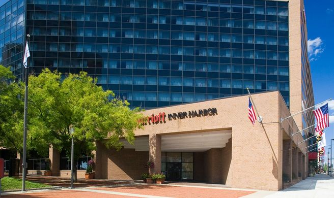 Baltimore Marriott Inner Harbor Camden Exterior