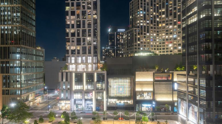 <b>aloft New York Brooklyn Exterior</b>. Images powered by <a href="https://www.leonardoworldwide.com/" title="Leonardo Worldwide" target="_blank">Leonardo</a>.