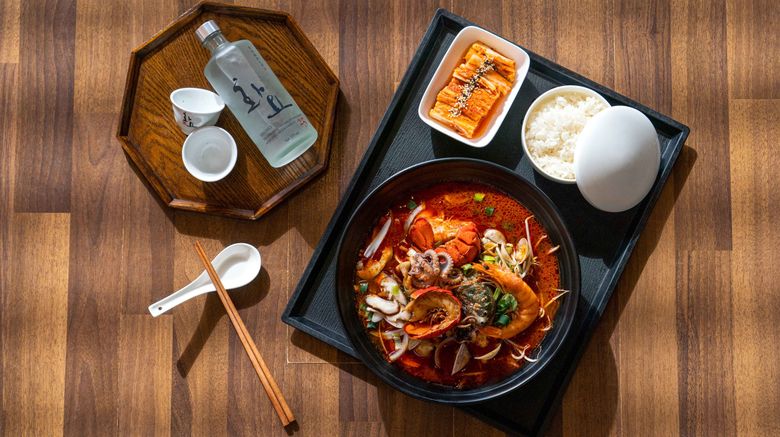 <b>Holiday Inn Gwangju Restaurant</b>. Images powered by <a href="https://www.leonardoworldwide.com/" title="Leonardo Worldwide" target="_blank">Leonardo</a>.