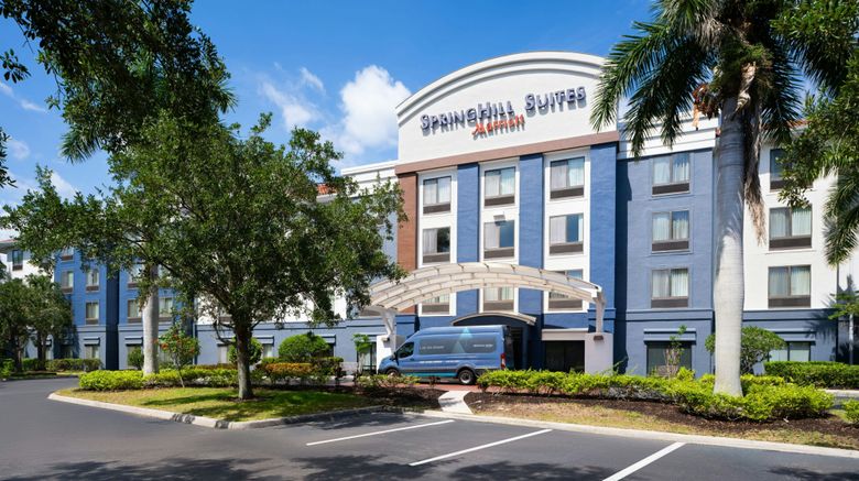 SpringHill Suites Fort Myers Airport Exterior. Images powered by <a href="https://www.leonardoworldwide.com" target="_blank" rel="noopener">Leonardo</a>.