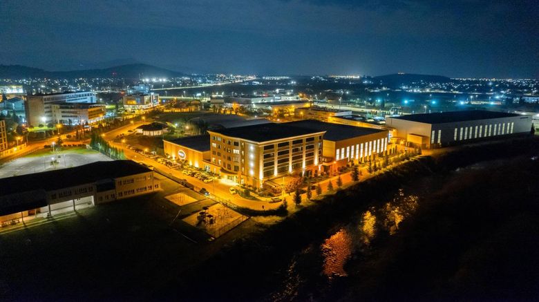 <b>Voco Podgorica Exterior</b>. Images powered by <a href="https://www.leonardoworldwide.com/" title="Leonardo Worldwide" target="_blank">Leonardo</a>.